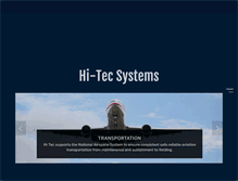 Tablet Screenshot of hitecsystems.com