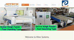 Desktop Screenshot of hitecsystems.in
